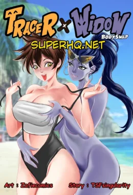 Overwatch: Sexo Explícito entre Travestis e Mulheres em HQ Erótica