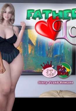 Pai Tarado Enfia no Cú da Filha em HQ 3D Proibida
