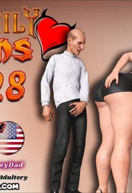 Pecados da Família: Tesão Explícito em HQ 3D com Cenas de Putaria Proibida