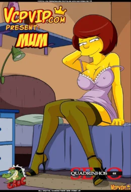 Pornô dos Simpsons: Marge e Homer em Cenas Explícitas de Sexo nos Quadrinhos