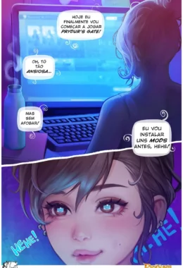 Porta da Foda Explícita: Aventuras Eróticas de Prydur e Prywinko em HQ