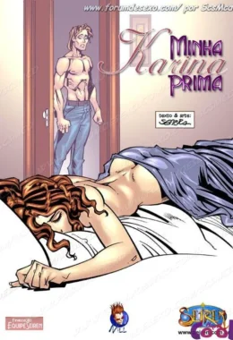 Prima Gostosa Seduz o Primo em Quadrinhos Eróticos Explícitos