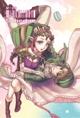 Princesa Zelda Submissa: Link Dominando a Realeza em HQ Erótica Explícita