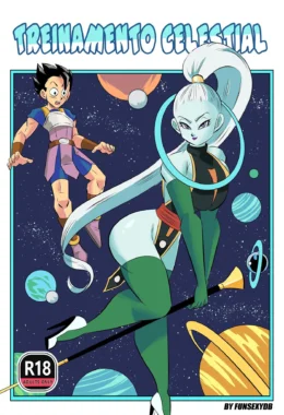 Punheta Explícita de Dragon Ball: Aventuras Eróticas com as Deusas do Sexo