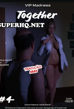 Quadrinhos de Sexo 3D Explícito: Daval3d e Together 4 em Cenas Quentes