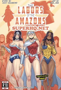 Quadrinhos Exclusivos: As Amazonas em Aventuras Eróticas Explícitas