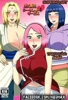 Quadrinhos Proibidos de Naruto | Sexo Explícito com as Ninjas de Konoha
