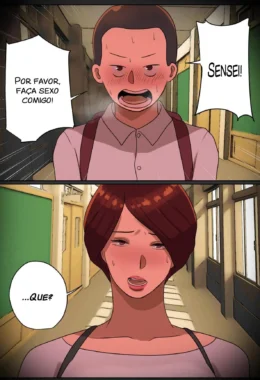 Quer Transar com o Professor? Hentai Picante de Aluna Sedutora