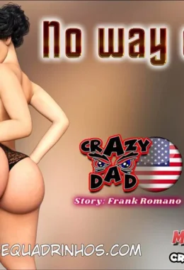 Sem Escapatória! Pai Enlouquecido em Ação em HQ Hentai 3D Explícita