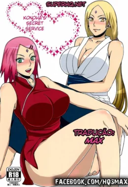 Serviço Secreto de Konoha: Sexo Explícito com Naruto em HQ Proibida