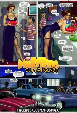 Sexo Escandaloso com a Mamãe Gostosa – Milftoon HQ Explícita