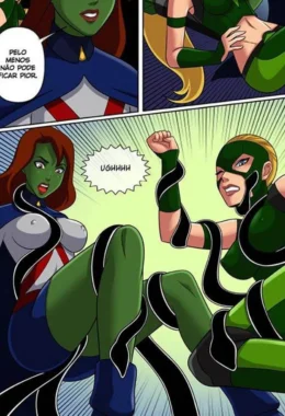 Sexo Explícito com as Heroínas da DC: Fodas Incontroláveis em HQ Erótica