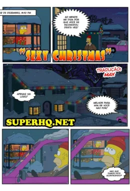 Sexo Explícito dos Simpsons: Natal Quente com Cenas Picantes em HQ