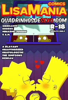 Sexo Explícito: Lisa dos Simpsons em HQ Erótica com irmã safada