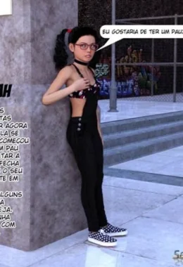 Shemale Explícito: Quadrinhos Eróticos com Trans 3D Apetitosa