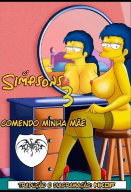 Simpsons Tarados: Escandalosa Suruba com a Mamãe no Estilo Hentai Explícito