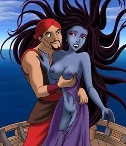 Sinbad Arrepiando a Puta na Disney