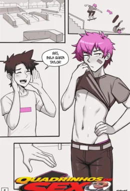 Skatista Femboy: HQ Explícita com Transas Intensas e Fetiche Crossdresser