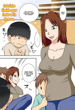 Sobrinho tímido dominando a tia safada em cenas quentes de incesto