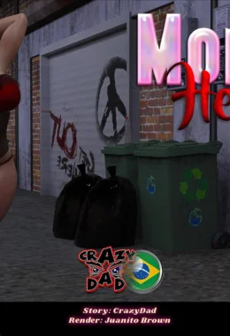 Sua própria mãe implorando por pica em HQ 3D explícita