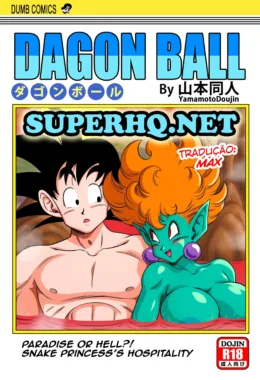 Suculenta Princesa da Serpente em Hentai Explícito de Dragon Ball