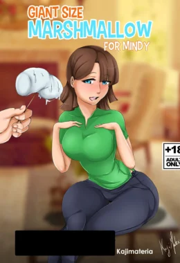 Suculento Volume: Mindy Deleitada pelo Marshmallow Gigante