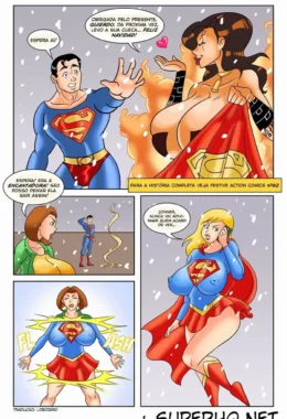 SuperBoy Arromba SuperGirl com Poder Kryptoniano em HQ Pornô Explícito