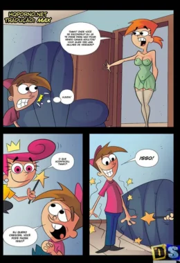 Timmy Explode nos Quadrinhos Proibidos dos Padrinhos Mágicos