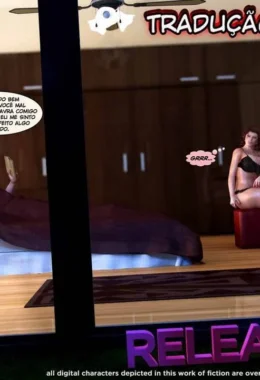 Traição Proibida: Família em Orgia Explícita de Sexo 3D nos Quadrinhos