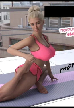 Vidente do Prazer: Aula de Yoga com a Mãe do NandoF em 3D Explícito