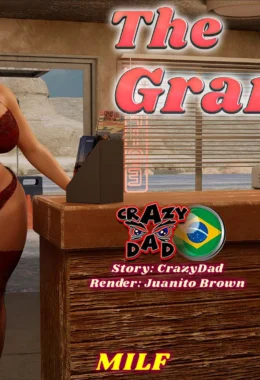 Vovó Tarada Senta Gostoso no Neto: Hentai 3D Explícito de Família Proibida