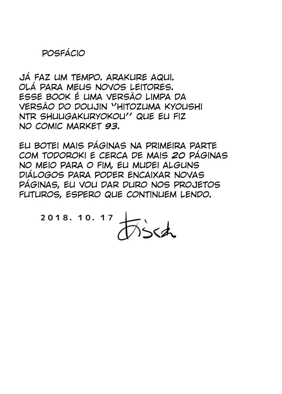 Hitozuma Kyoushi NTR Shuugakuryokou - Professora Safada