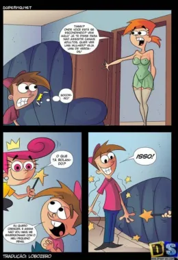 Padrinhos Mágicos Hentai – Fodendo a Babá
